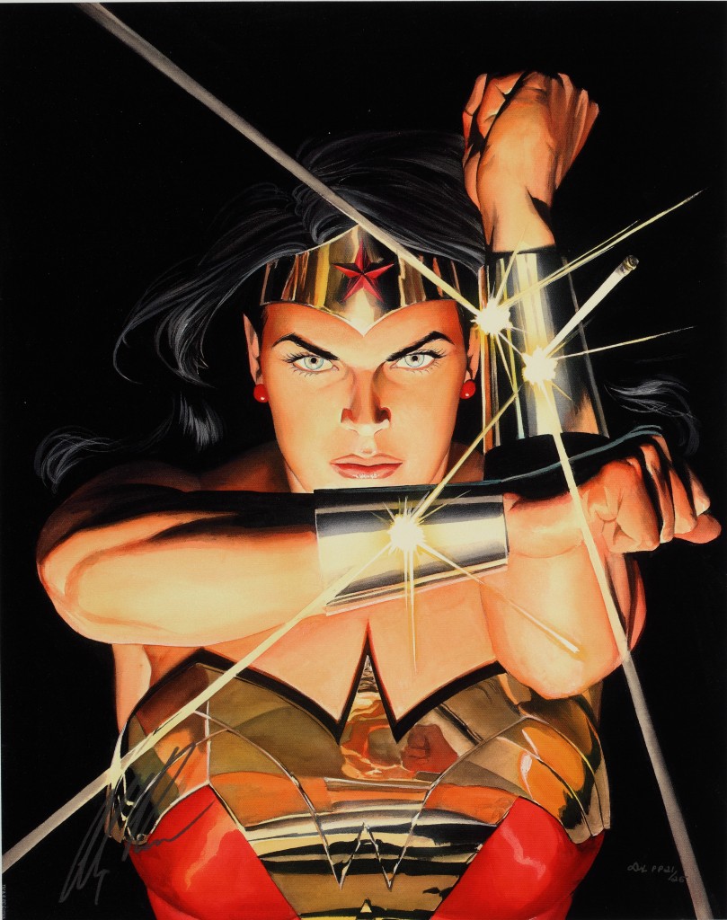 Alex Ross Mythology: Wonder Woman, 2005 Impression sur toile Collection d’Alex Ross ™& ©DC Comics Tous droits réservés
