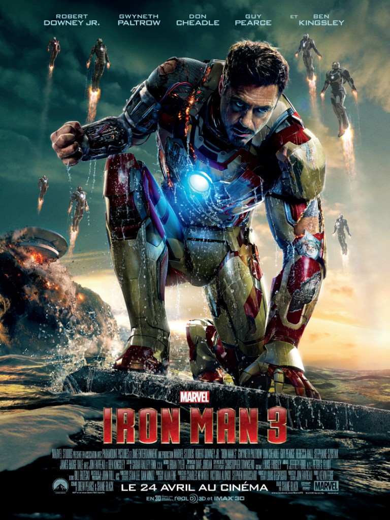 Iron Man 3 - L'affiche officielle française